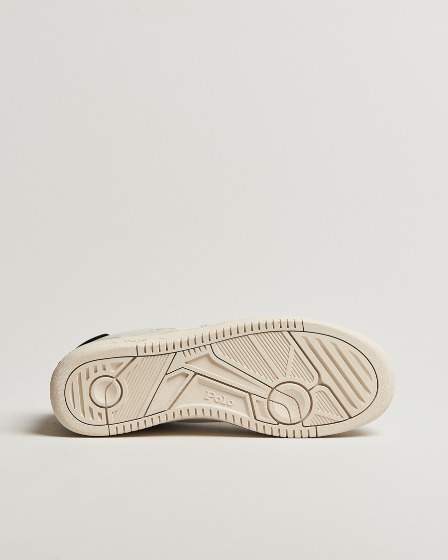 Uomini | Polo Ralph Lauren Masters Court Sneaker Tonal Bianco | Polo Ralph Lauren | Masters Court Sneaker Tonal Bianco