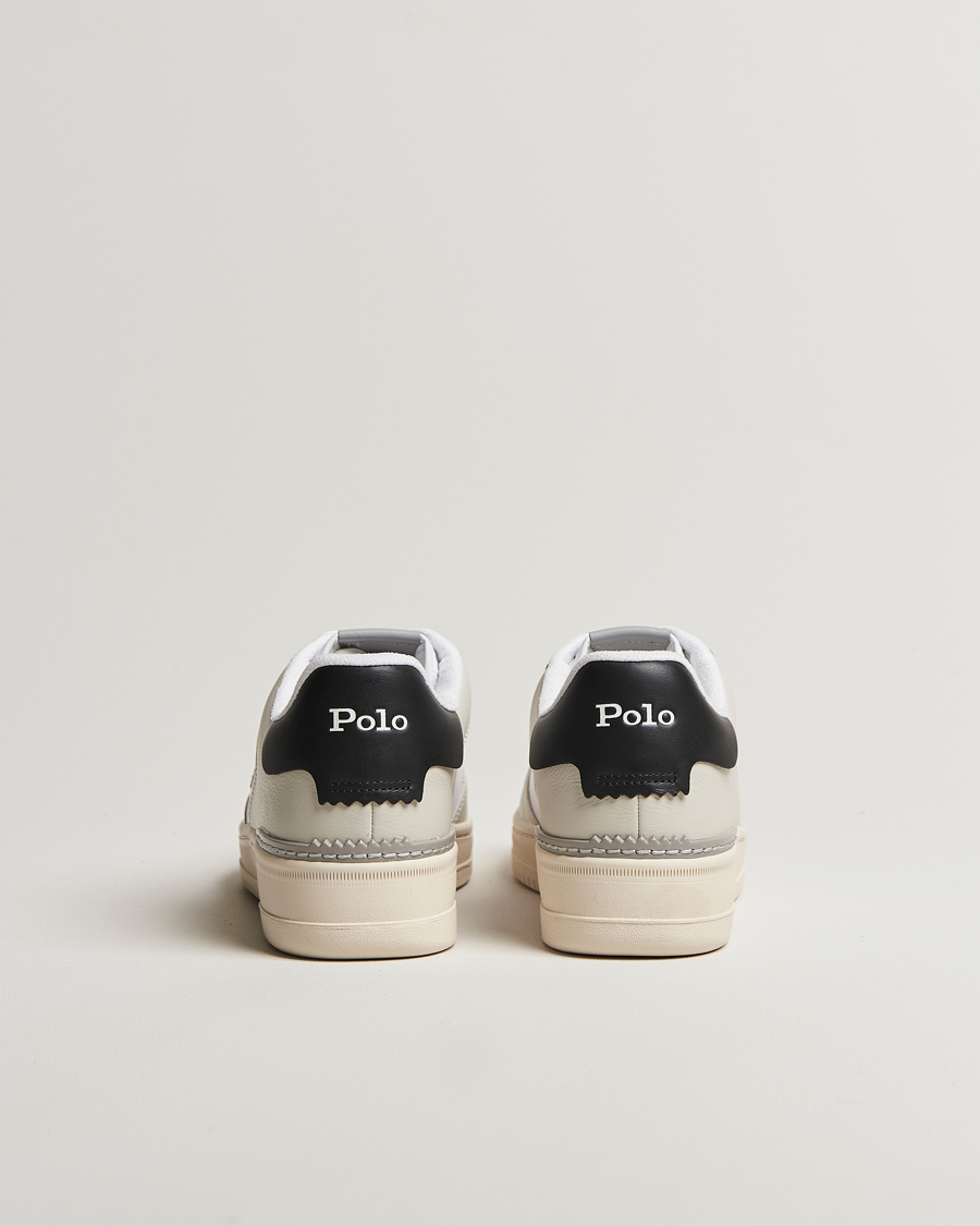 Uomini | Polo Ralph Lauren Masters Court Sneaker Tonal Bianco | Polo Ralph Lauren | Masters Court Sneaker Tonal Bianco