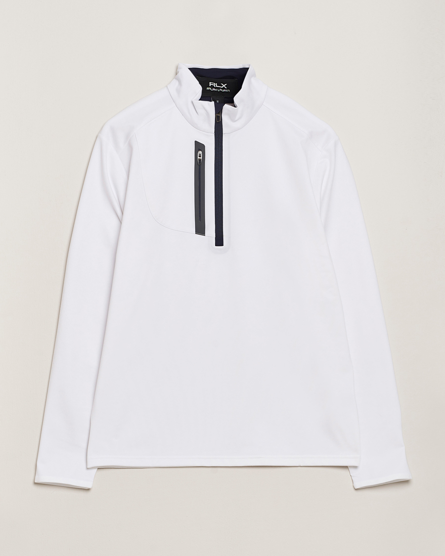 Uomini | Abbigliamento da golf | RLX Ralph Lauren | Luxury Jersey Half Zip Ceramic White
