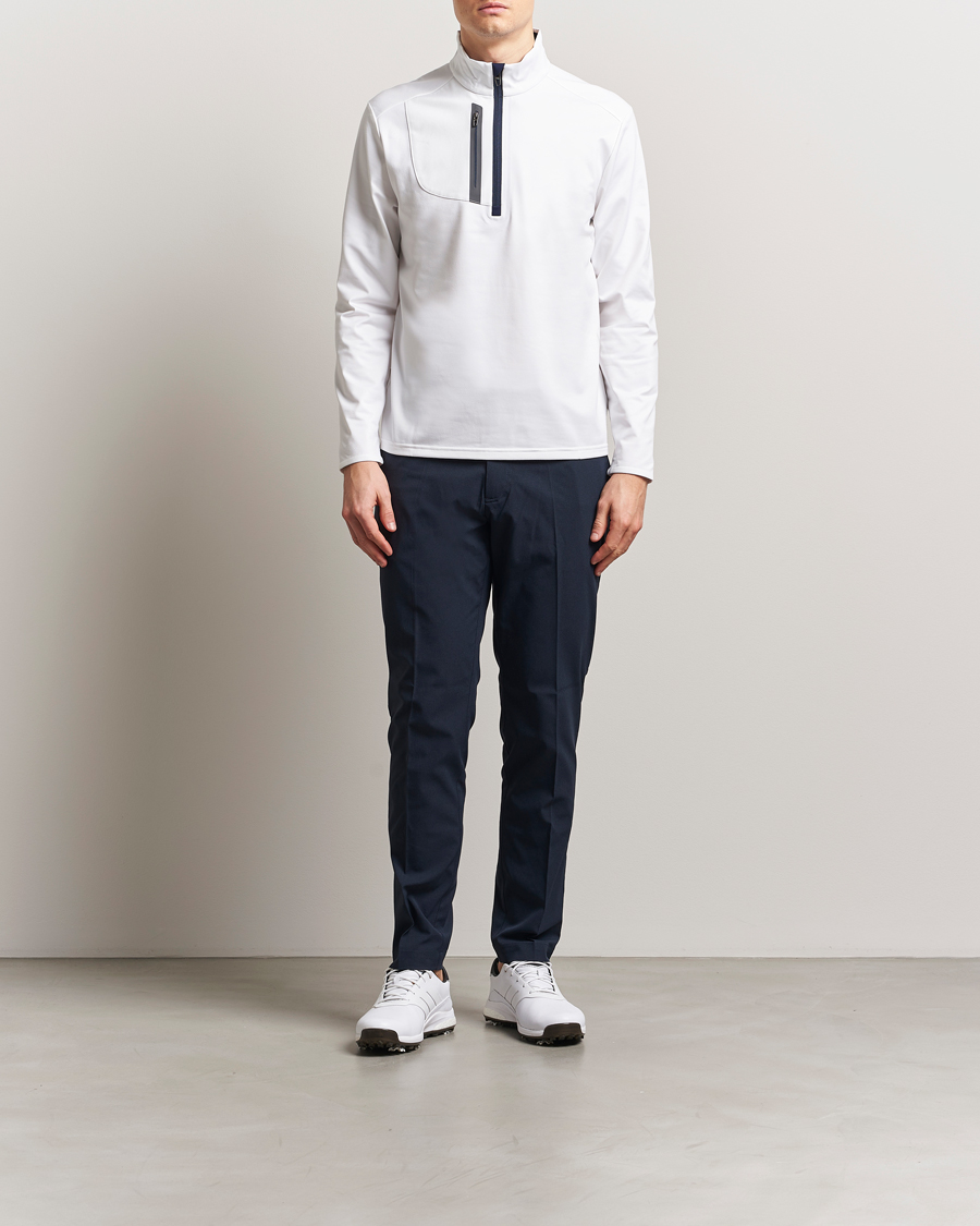 Uomini | Abbigliamento da golf | RLX Ralph Lauren | Luxury Jersey Half Zip Ceramic White