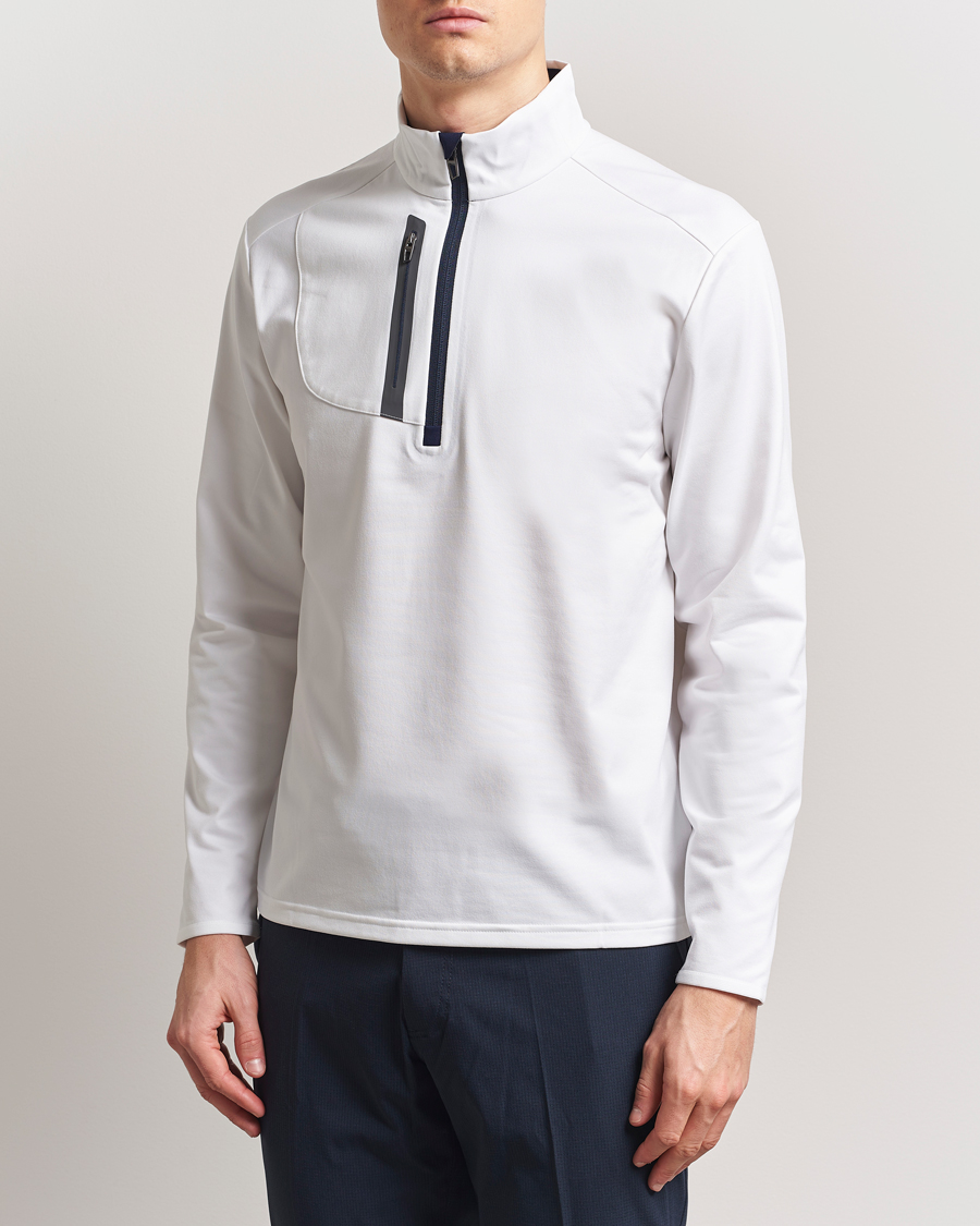 Uomini | Abbigliamento da golf | RLX Ralph Lauren | Luxury Jersey Half Zip Ceramic White