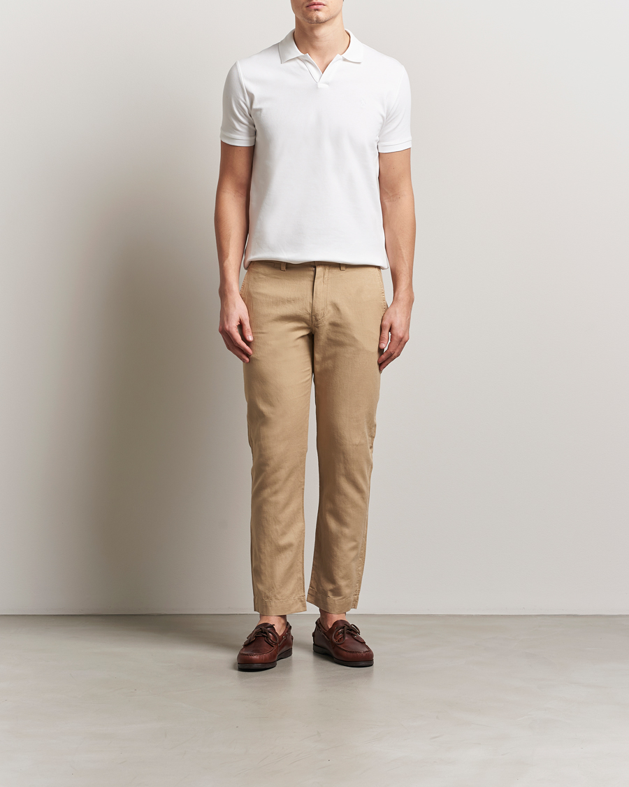 Uomini | Pantaloni | Polo Ralph Lauren | Cotton/Linen Bedford Chinos Coastal Beige