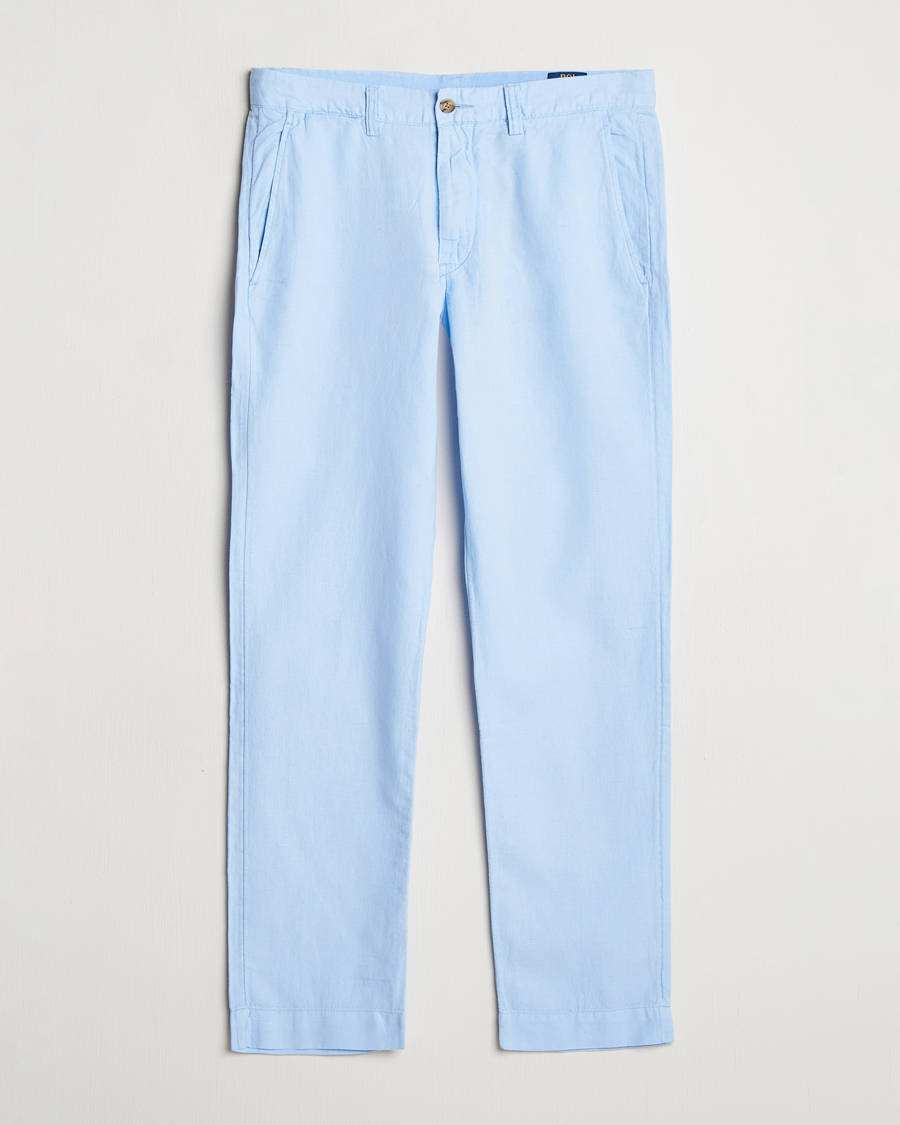 Uomini | Pantaloni | Polo Ralph Lauren | Cotton/Linen Bedford Chinos Office Blue