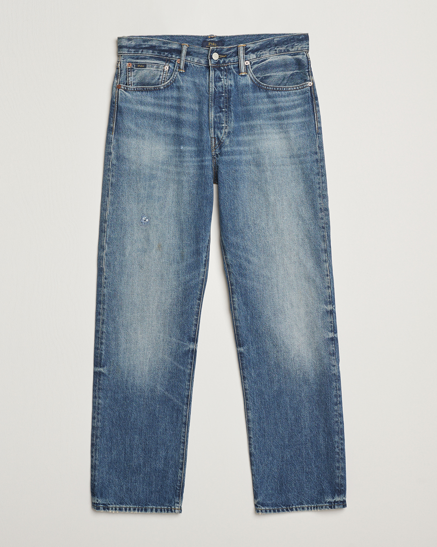 Uomini | Jeans | Polo Ralph Lauren | Rigid Denim Straight Jeans Kensington Wash