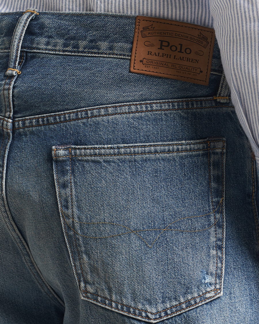 Uomini | Jeans | Polo Ralph Lauren | Rigid Denim Straight Jeans Kensington Wash