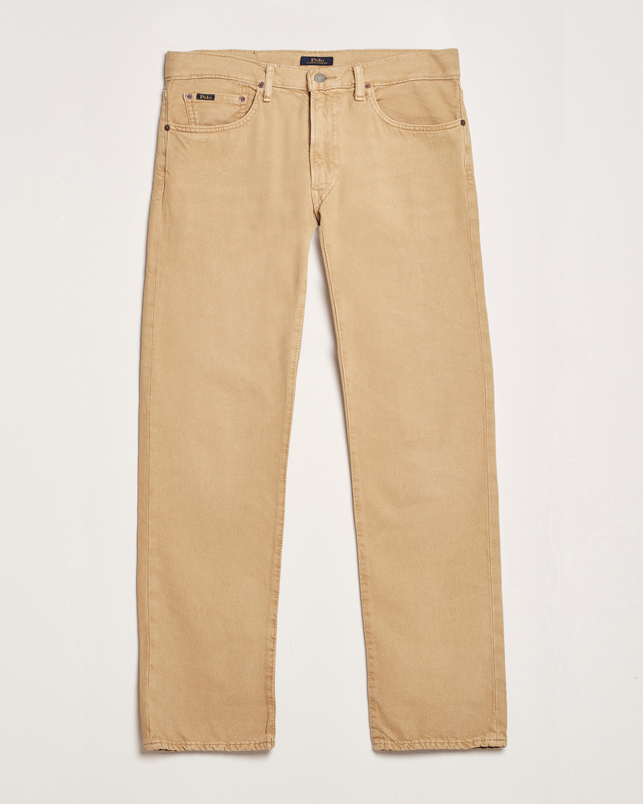 Uomini | Jeans | Polo Ralph Lauren | Hampton Cotton Blend Jeans Coastal Beige