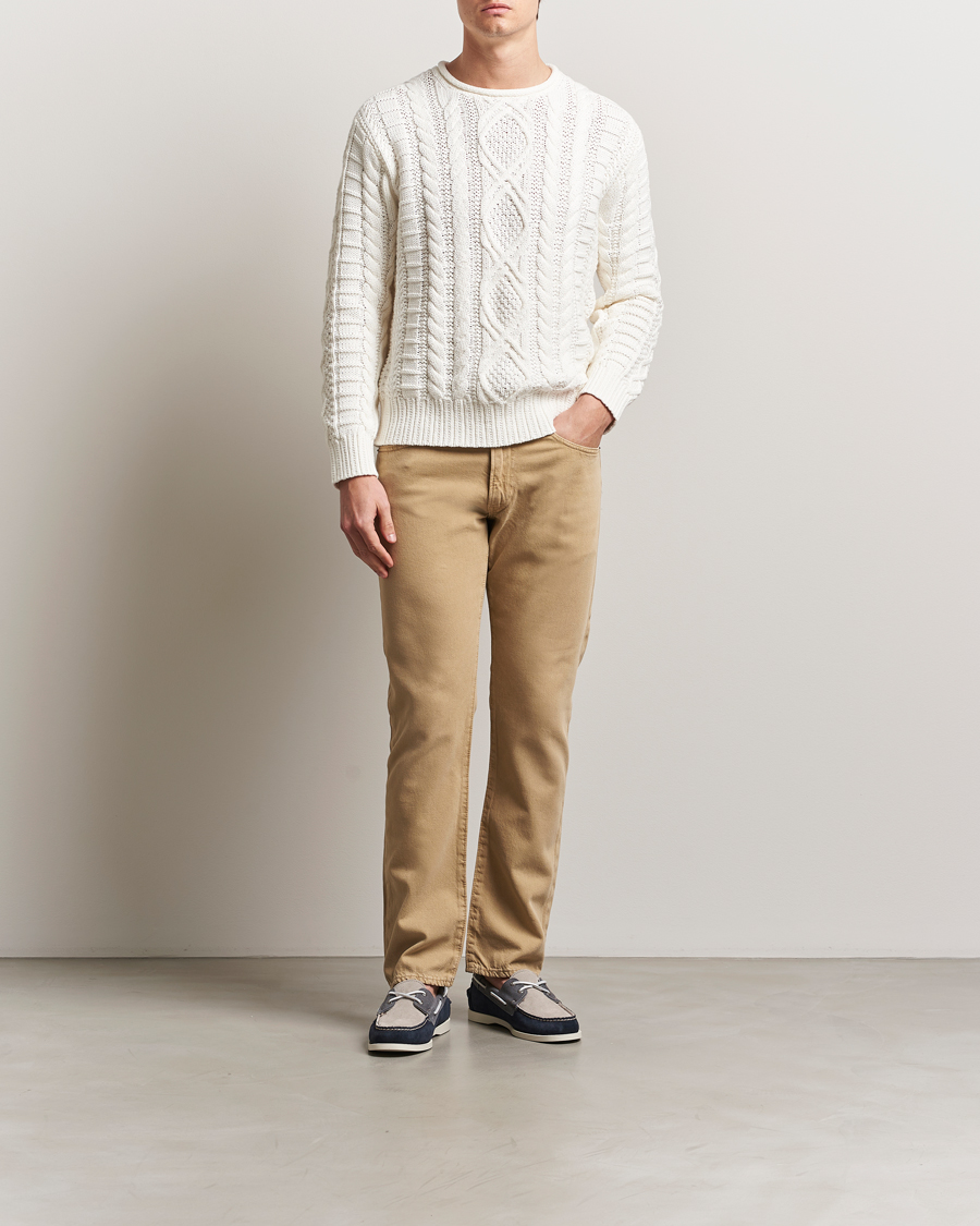 Uomini | Jeans | Polo Ralph Lauren | Hampton Cotton Blend Jeans Coastal Beige