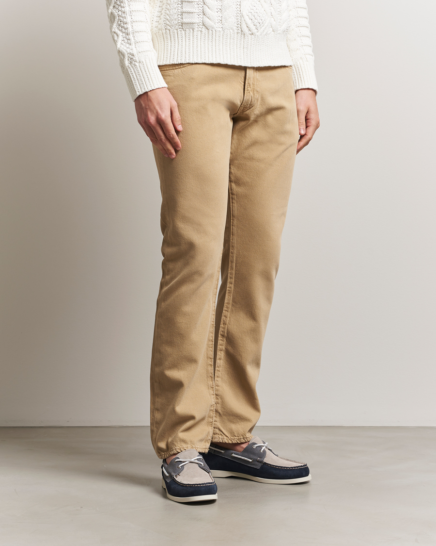 Uomini | Jeans | Polo Ralph Lauren | Hampton Cotton Blend Jeans Coastal Beige