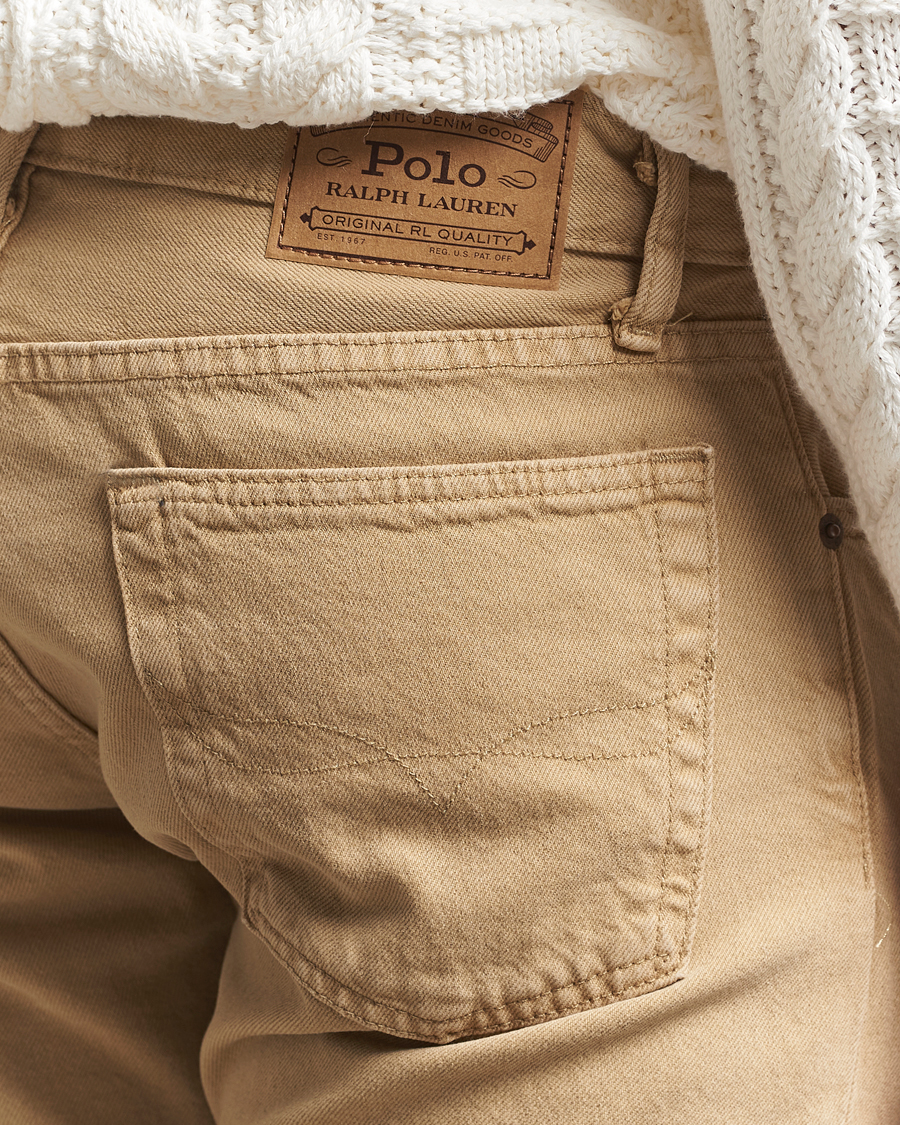 Uomini | Jeans | Polo Ralph Lauren | Hampton Cotton Blend Jeans Coastal Beige