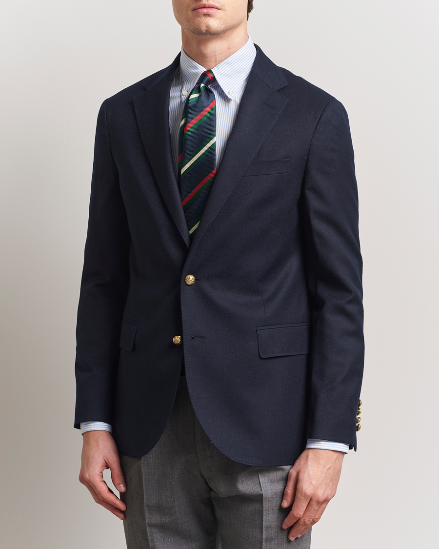 Uomini | Blazers | Polo Ralph Lauren | Wool Single Breasted Sportcoat Navy