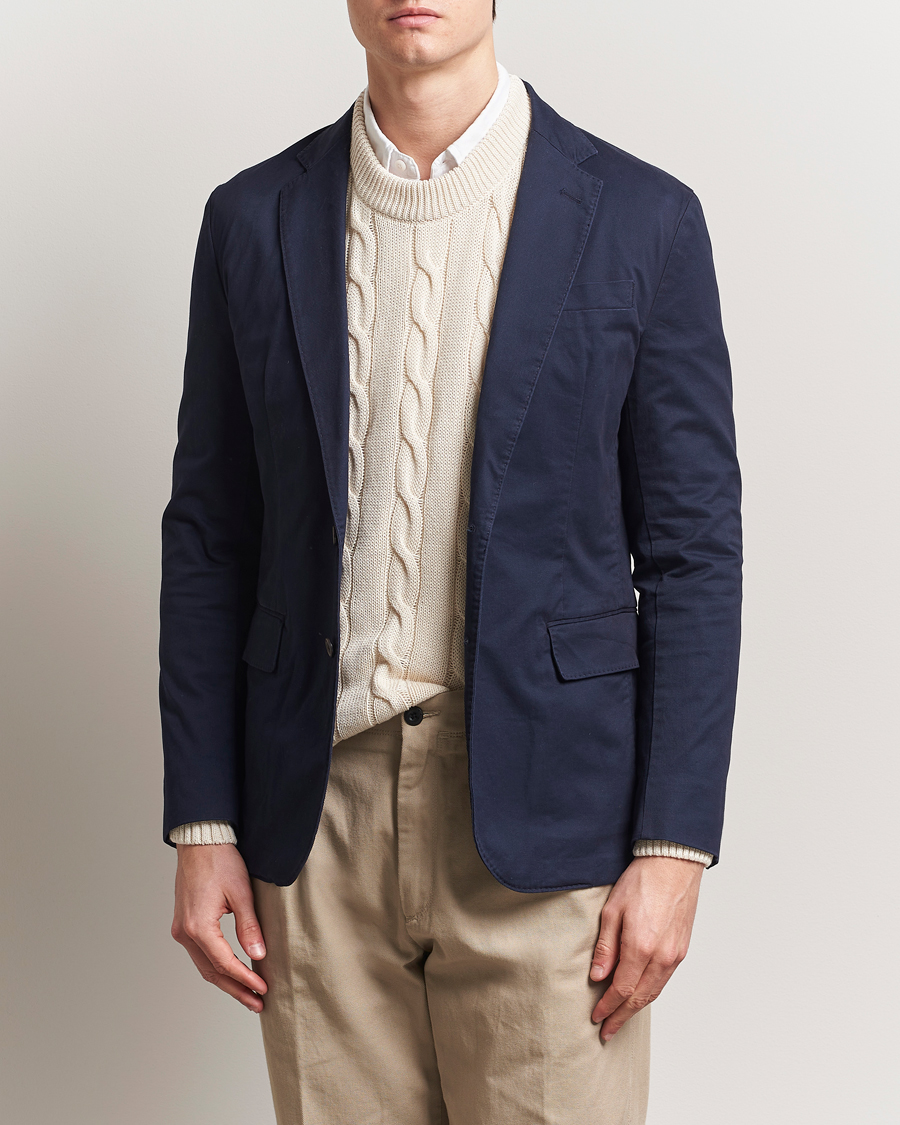 Uomini | Blazers | Polo Ralph Lauren | Cotton Sportcoat Nautical Ink