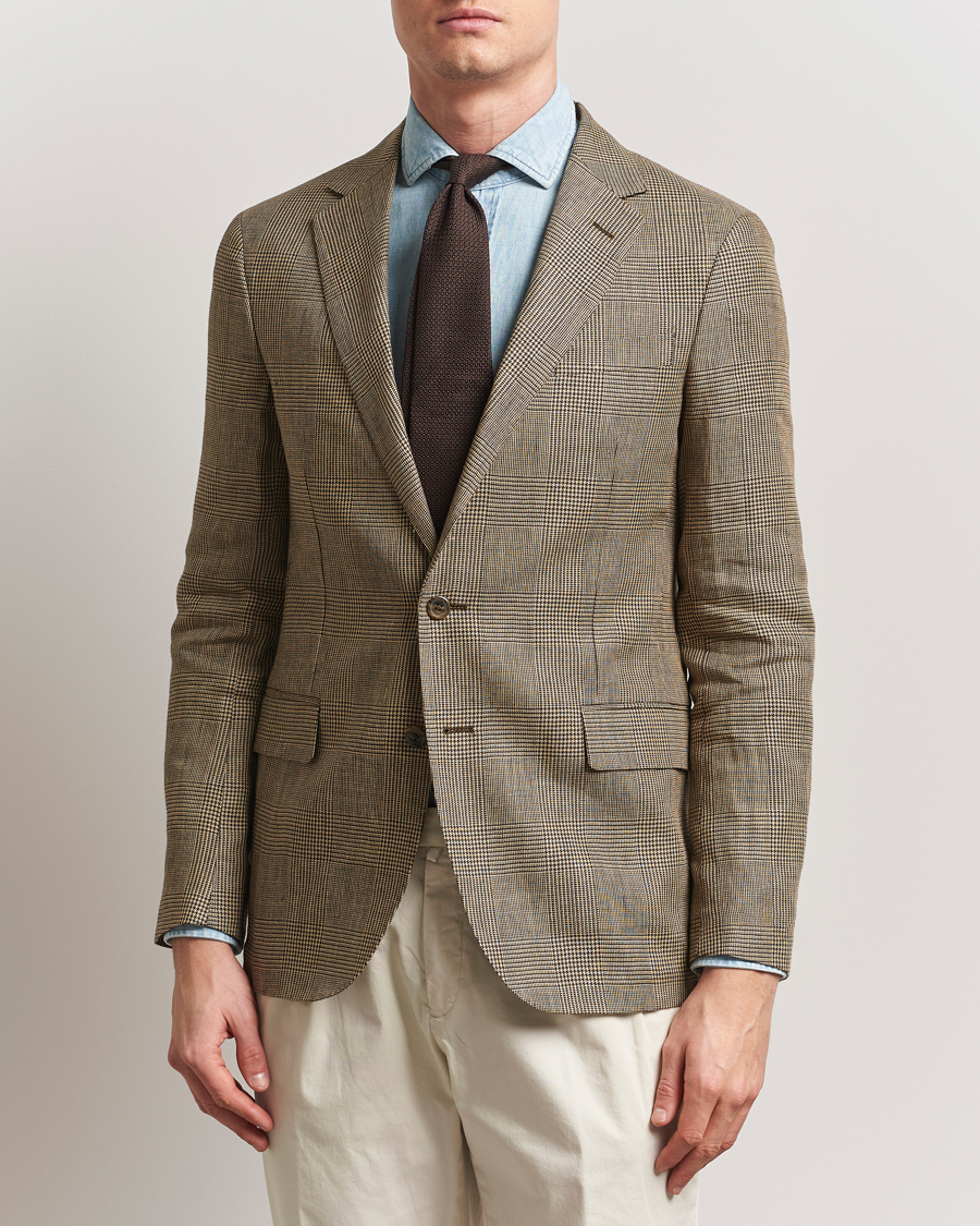 Uomini | Blazers | Polo Ralph Lauren | Glenplaid Sportcoat Tan/Brown