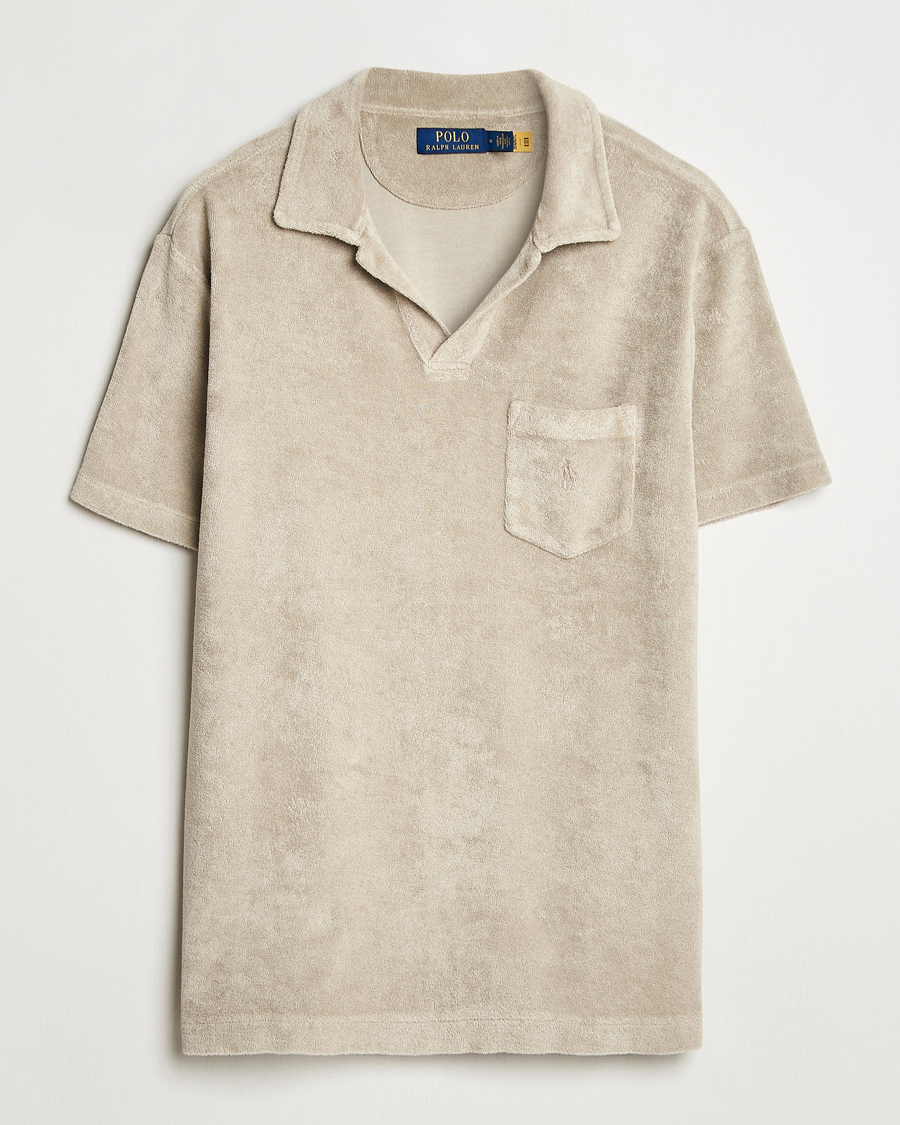 Uomini | Polo | Polo Ralph Lauren | Cotton Terry Polo Olive