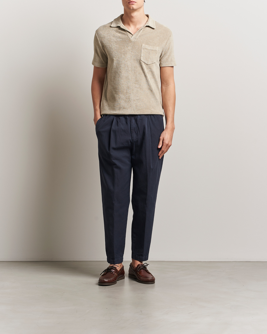 Uomini | Polo | Polo Ralph Lauren | Cotton Terry Polo Olive