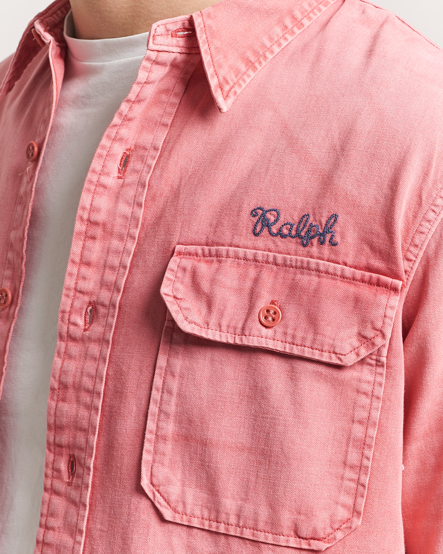 Uomini | Camicie | Polo Ralph Lauren | Garment Dyed Overshirt Nantucket Red