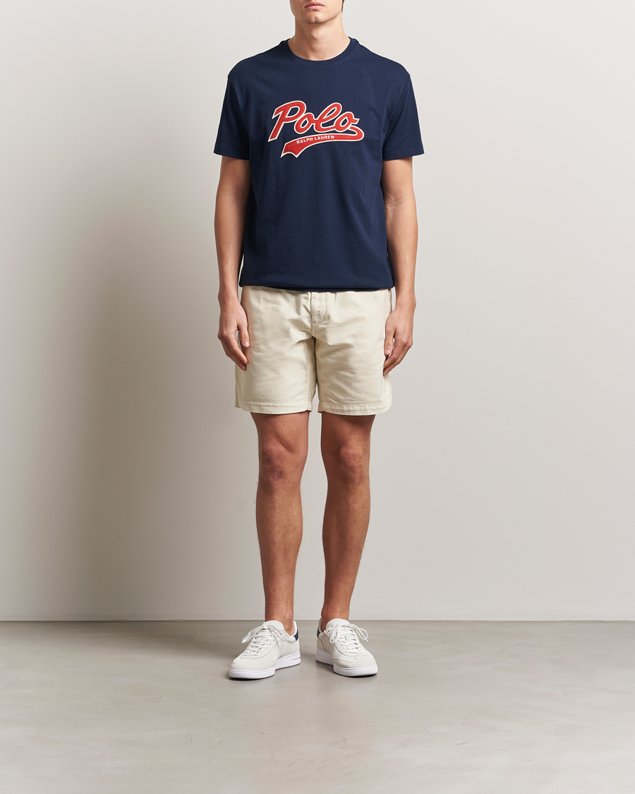 Uomini | T-shirt | Polo Ralph Lauren | Crew Neck Logo T-Shirt Cruise Navy