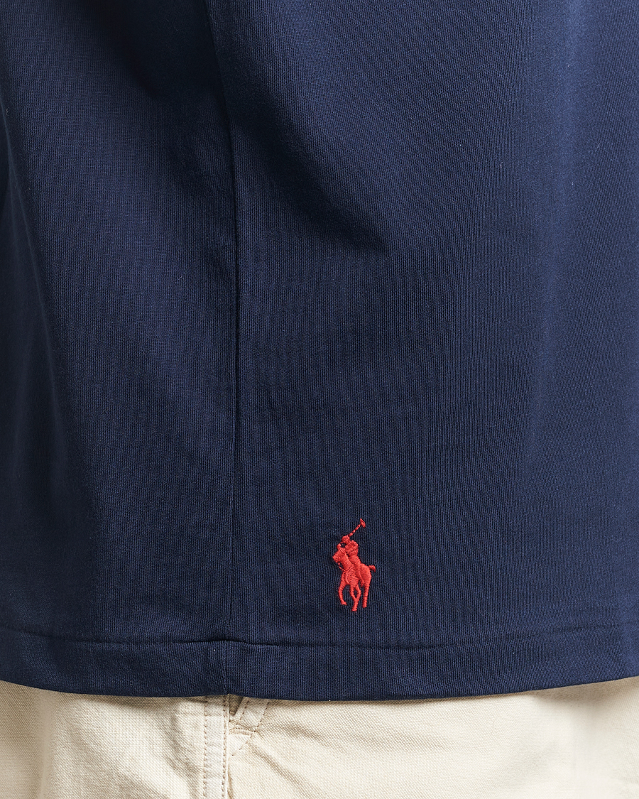 Uomini | T-shirt | Polo Ralph Lauren | Crew Neck Logo T-Shirt Cruise Navy