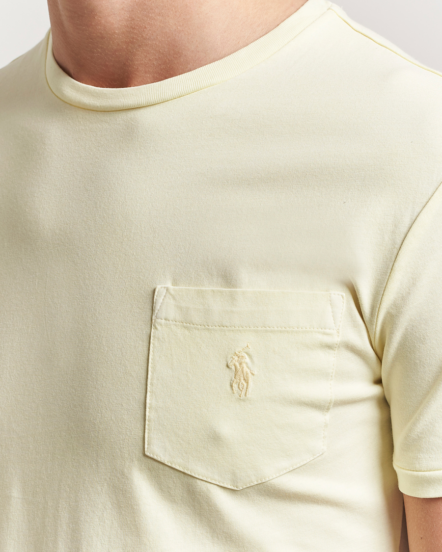 Uomini | T-shirt | Polo Ralph Lauren | Crew Neck Pocket T-Shirt Lime