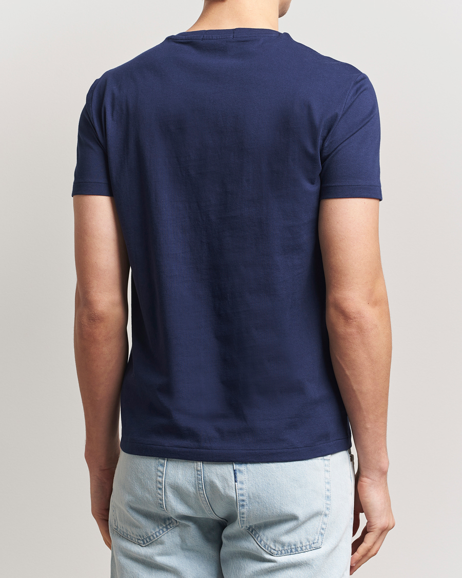 Uomini | T-shirt | Polo Ralph Lauren | Denim Bear Crew Neck T-Shirt Newport Navy