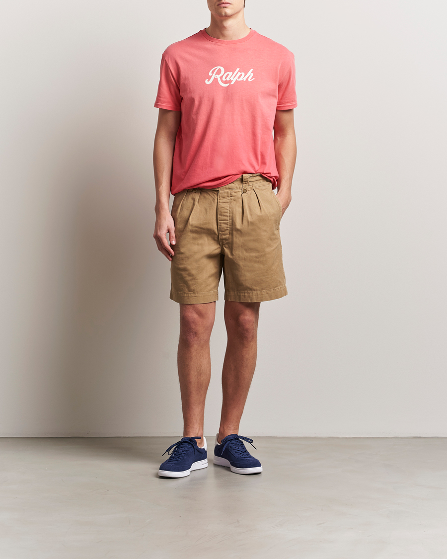 Uomini | T-shirt | Polo Ralph Lauren | Printed Ralph T-Shirt Pale Red