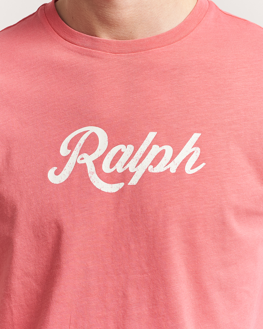 Uomini | T-shirt | Polo Ralph Lauren | Printed Ralph T-Shirt Pale Red