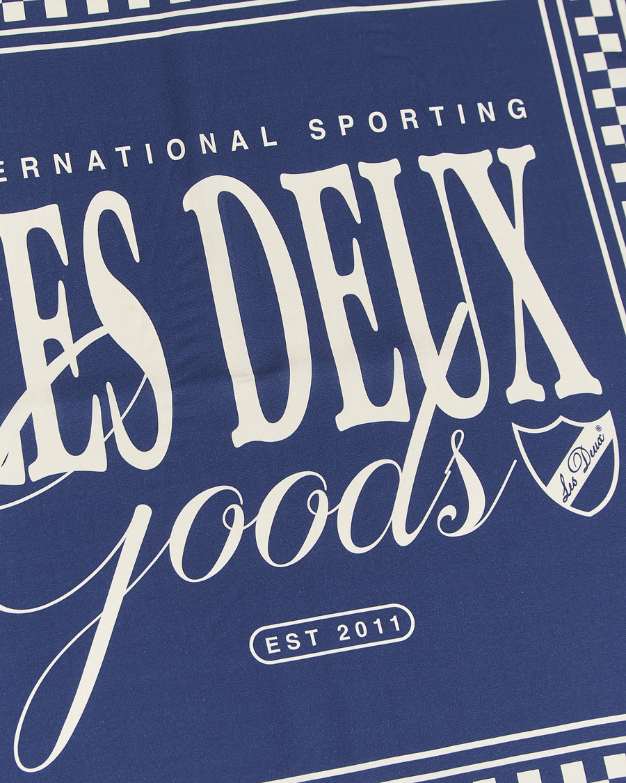 Uomini | Les Deux Goods Tencel Neckercheif Blue | LES DEUX | Goods Tencel Neckercheif Blue