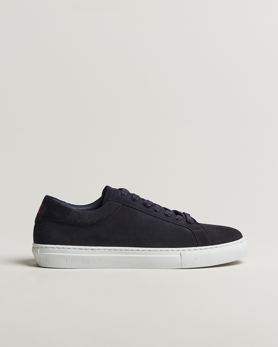 Uomini | Sneakers | LES DEUX | Theodor Suede Sneakers Navy