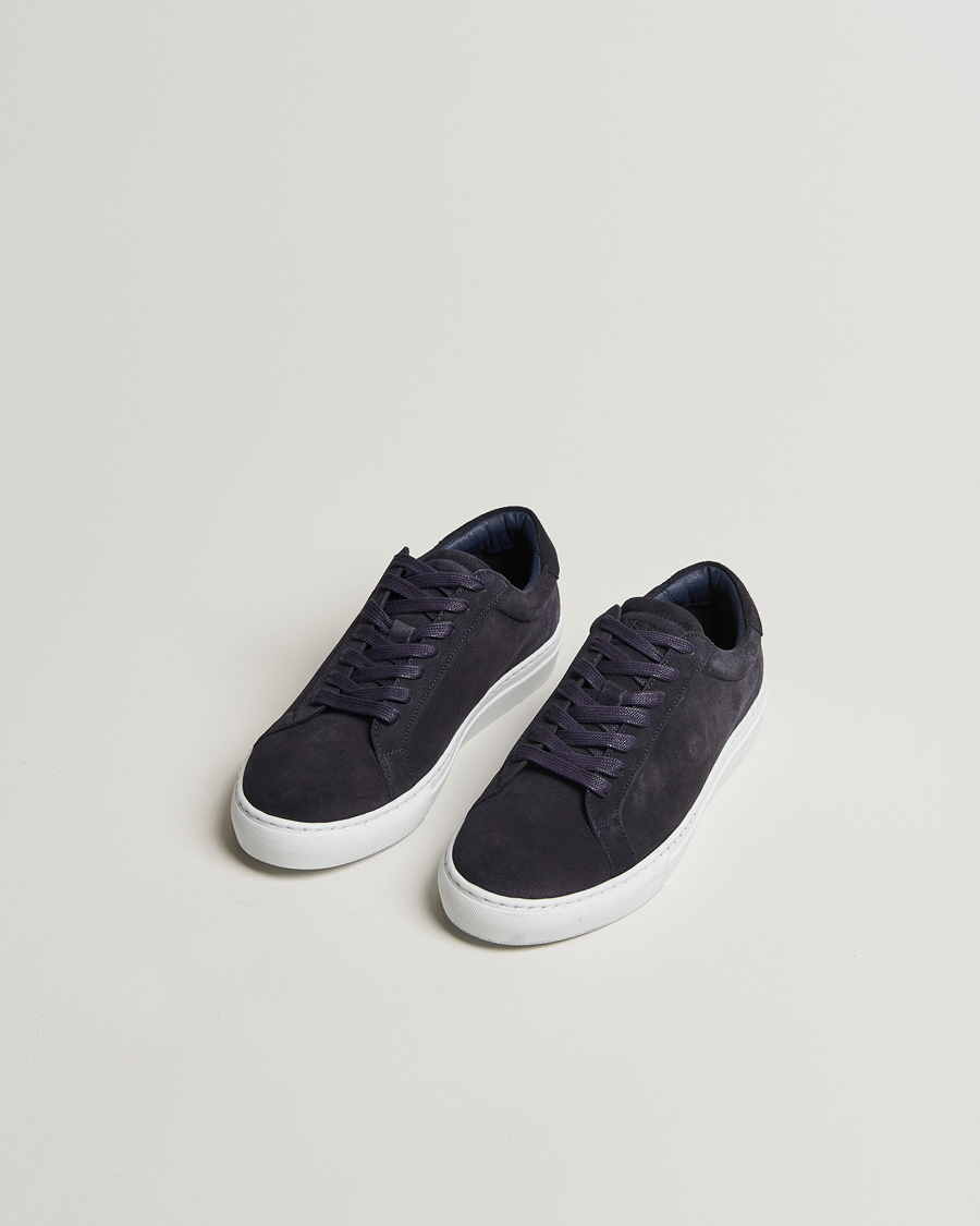 Uomini | Sneakers | LES DEUX | Theodor Suede Sneakers Navy