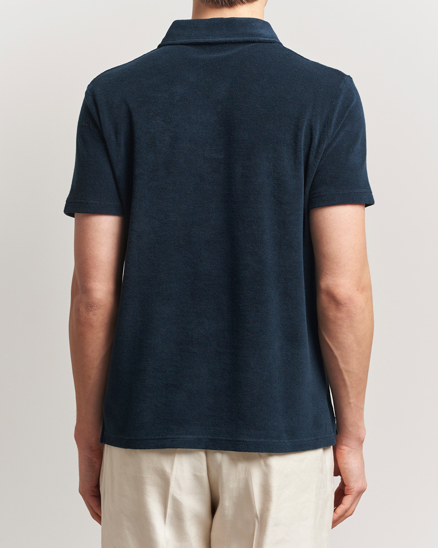 Uomini | Polo | Altea | Terry Cotton Polo Navy