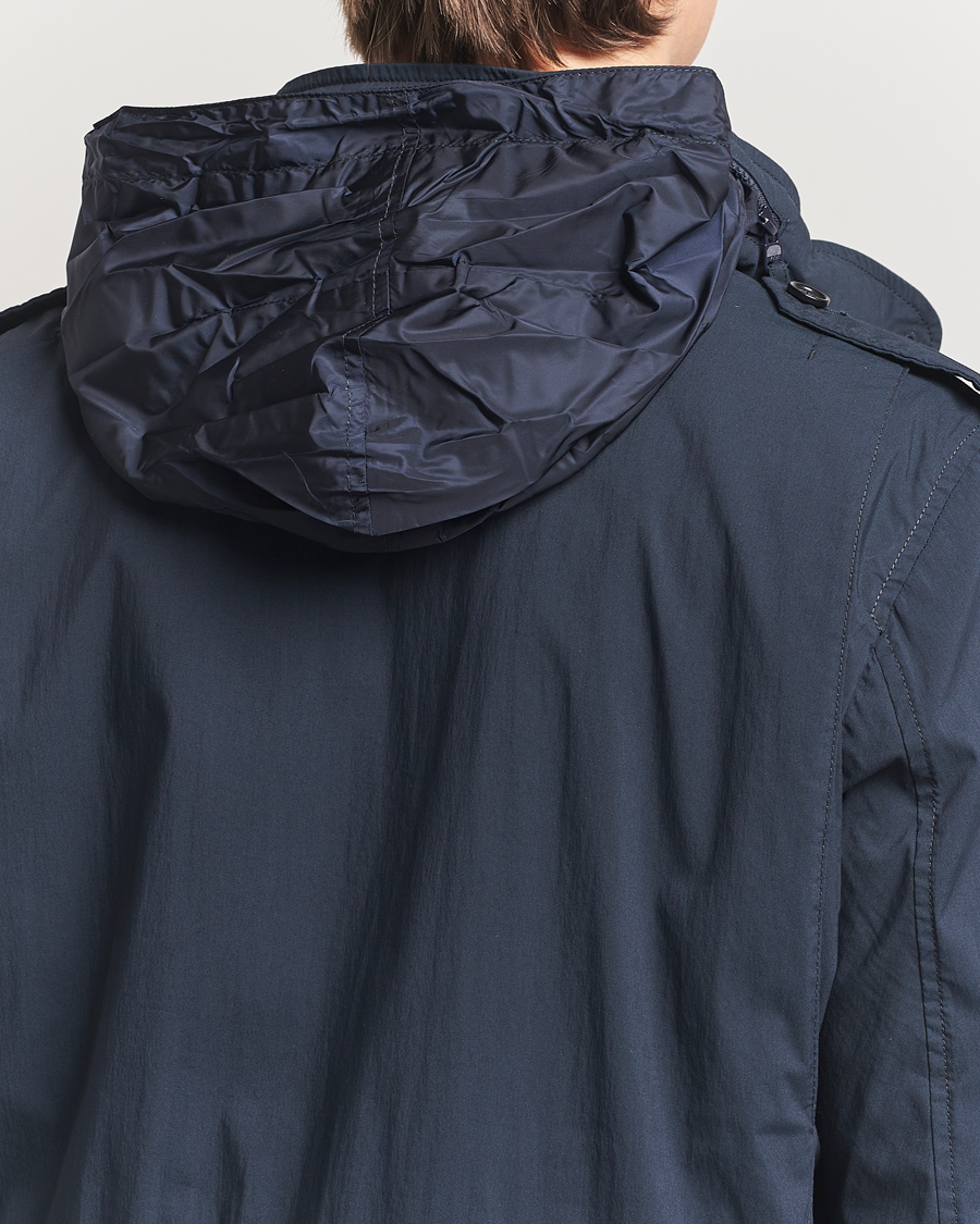 Uomini | Giacche | Aspesi | Lightweight Cotton Field Jacket Navy