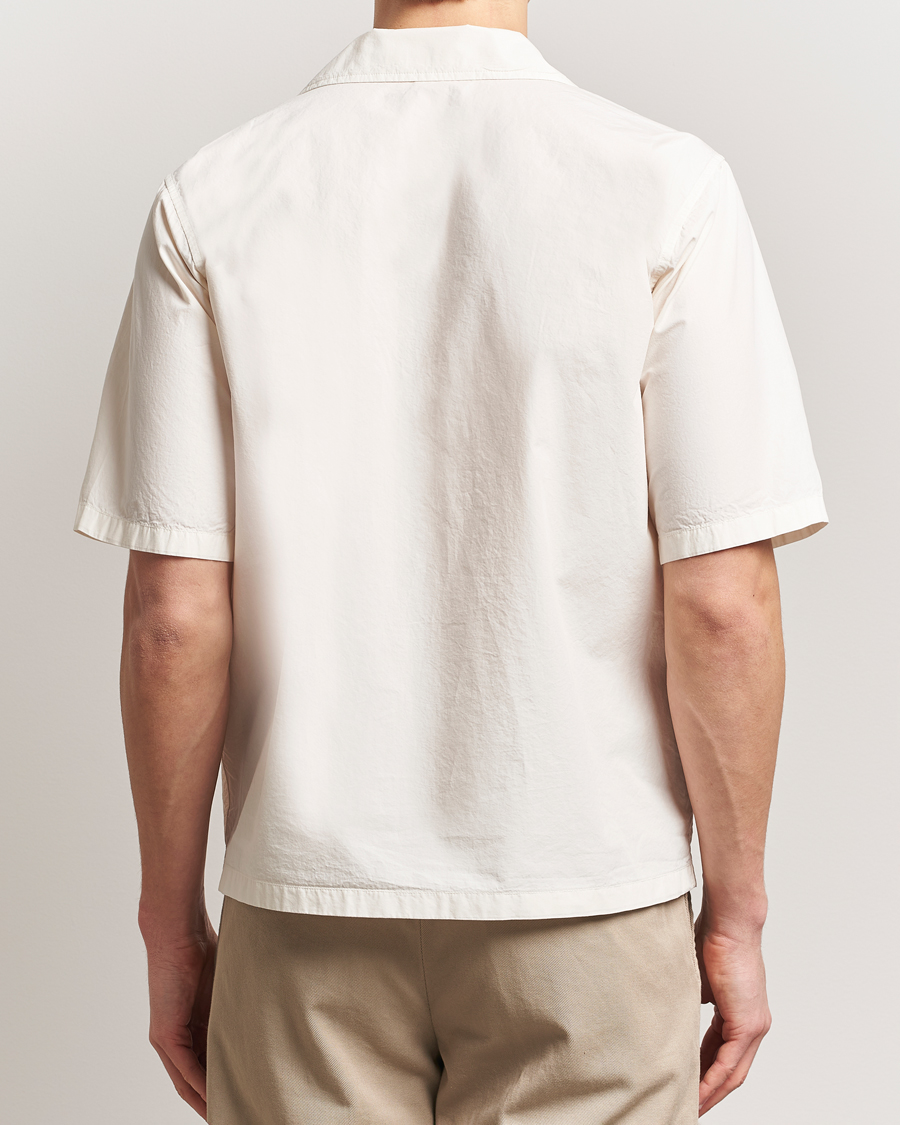 Uomini | Camicie | Aspesi | Short Sleeve Utility Shirt Light Beige
