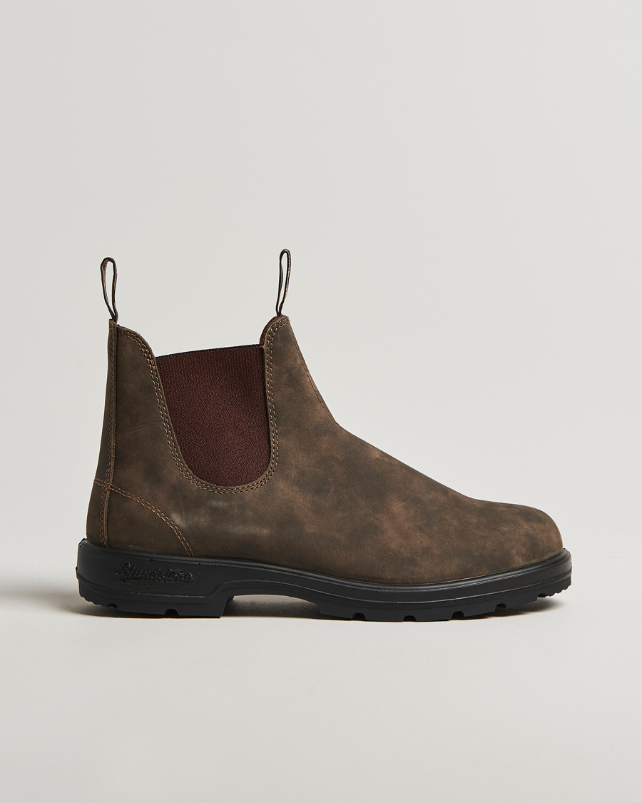 Uomini | Stivali | Blundstone | 585 Original Leather Chelsea Boot Rustic Brown