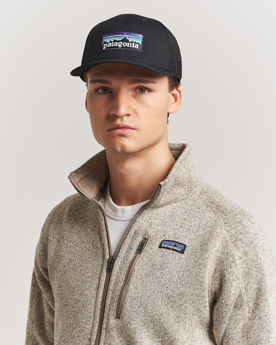 Uomini | Cappelli & Berretti | Patagonia | PatagoniaP-6 Logo Trucker HatBlack