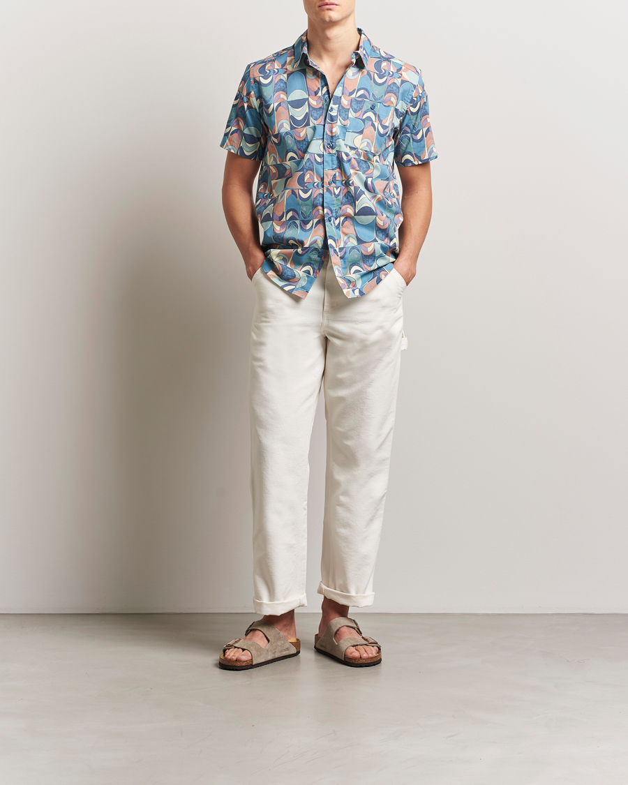 Uomini | Camicie | Patagonia | Go To Short Sleeve Shirt Still Blue