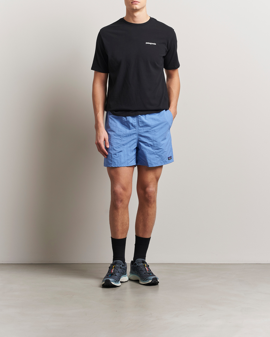 Uomini | T-shirt | Patagonia | P-6 Logo T-Shirt Black