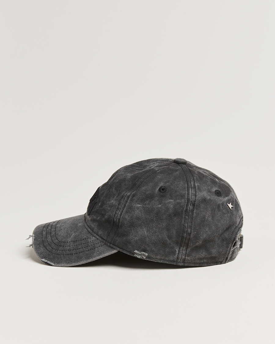 Uomini | Golden Goose Cotton Twill Baseball Cap Anthracite | Golden Goose | Cotton Twill Baseball Cap Anthracite