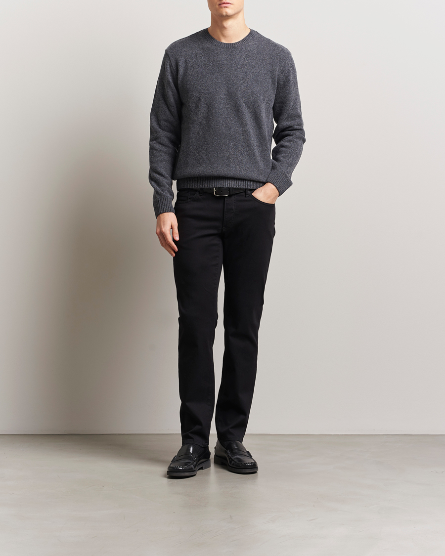 Uomini | Pantaloni | Brax | Chuck Hi-Flex Denim Perma Black