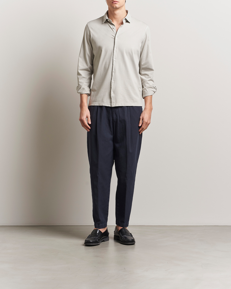 Uomini | Pantaloni | Briglia 1949 | Cotton/Linen Drawstring Pants Navy