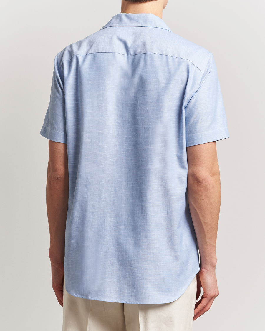 Uomini | Camicie | Brioni | Cotton Capri Shirt Light Blue