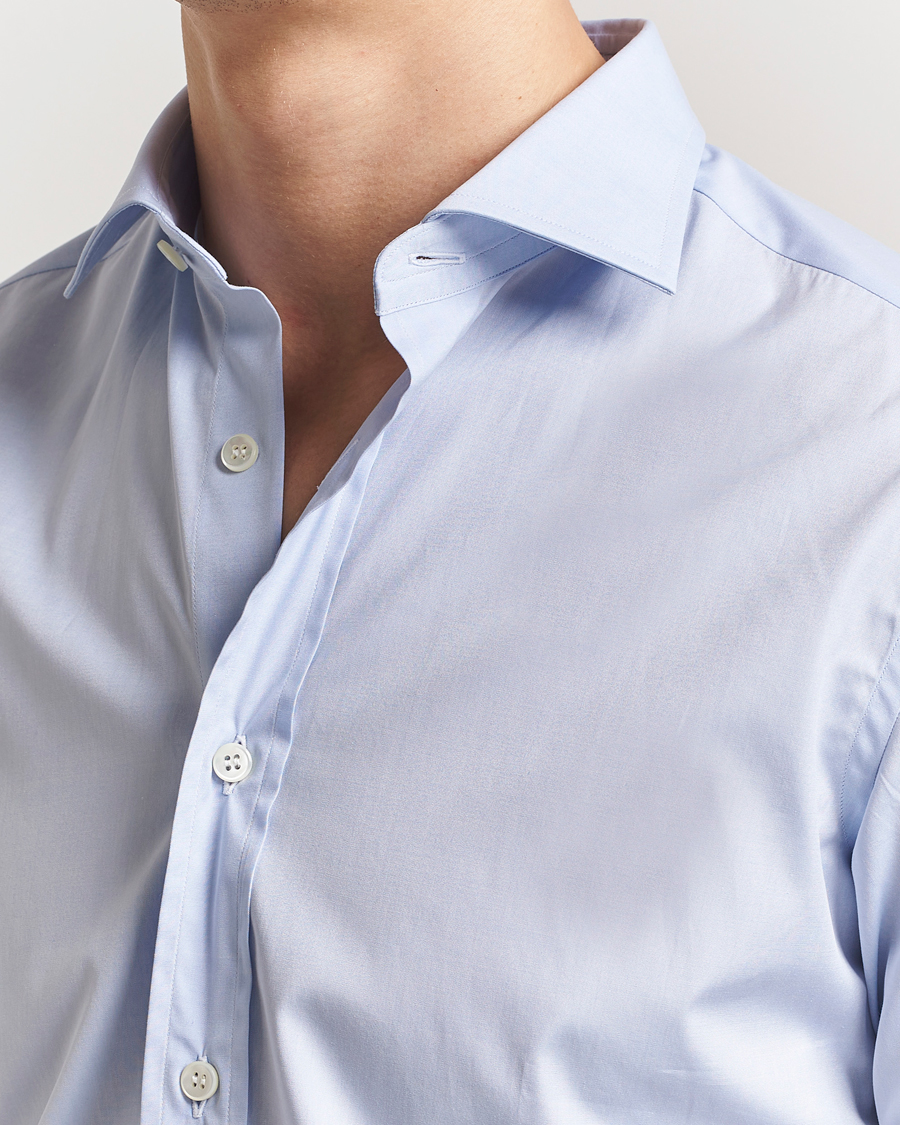 Uomini | Camicie | Brioni | Classic Dress Shirt Light Blue