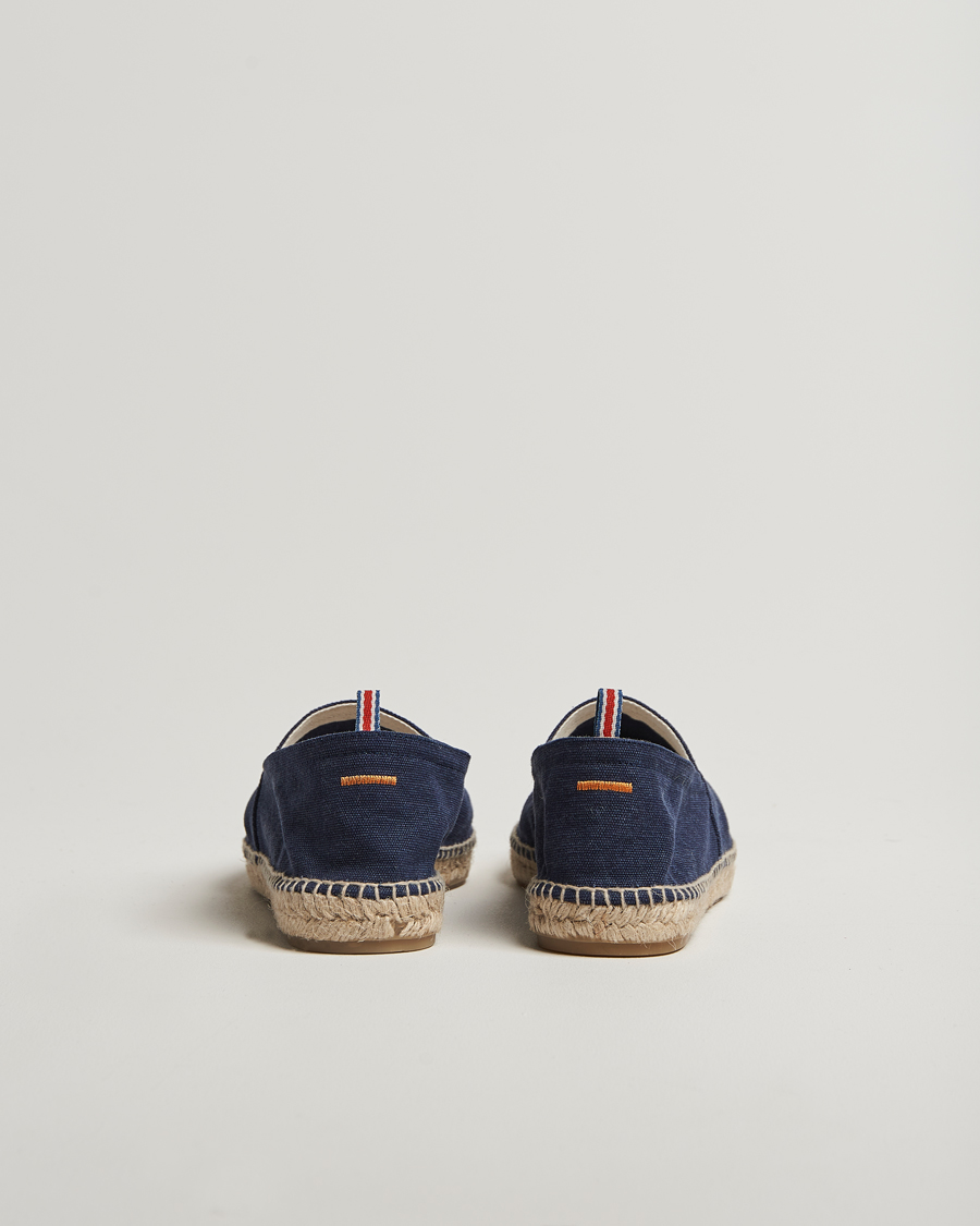 Uomini | Espadrillas | Castañer | Pablo Washed Canvas Espadrilles Azul Marino
