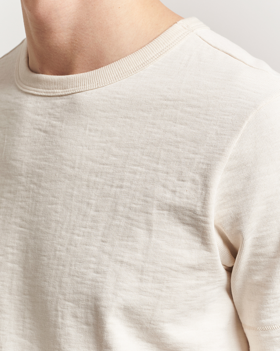 Uomini | T-shirt | Merz b. Schwanen | Relaxed Fit Loopwheeled Heavy T-Shirt Nature