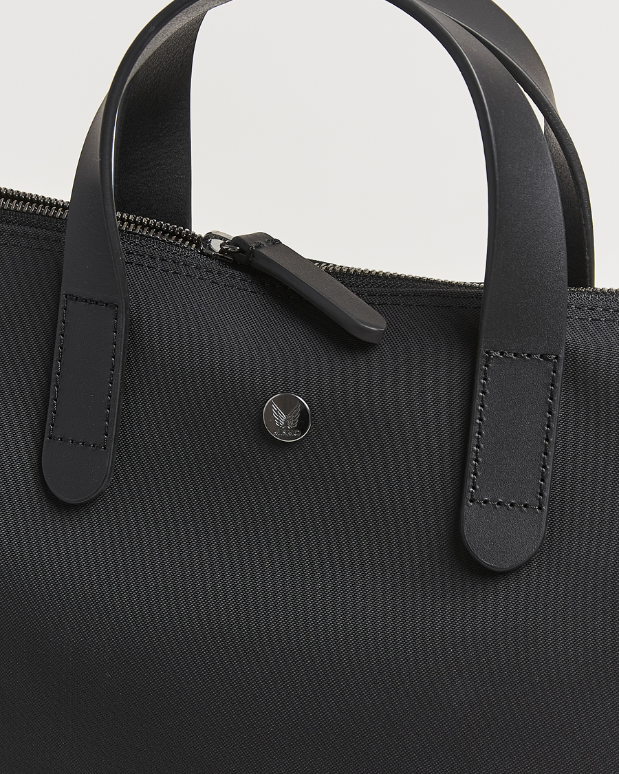 Uomini | Borse | Mismo | M/S Canvas Slim Brief Eclipse Black/Black