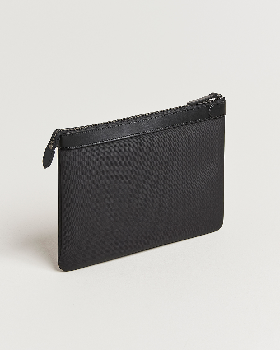 Uomini | Borse | Mismo | M/S Nylon Pouch Large Eclipse Black/Black