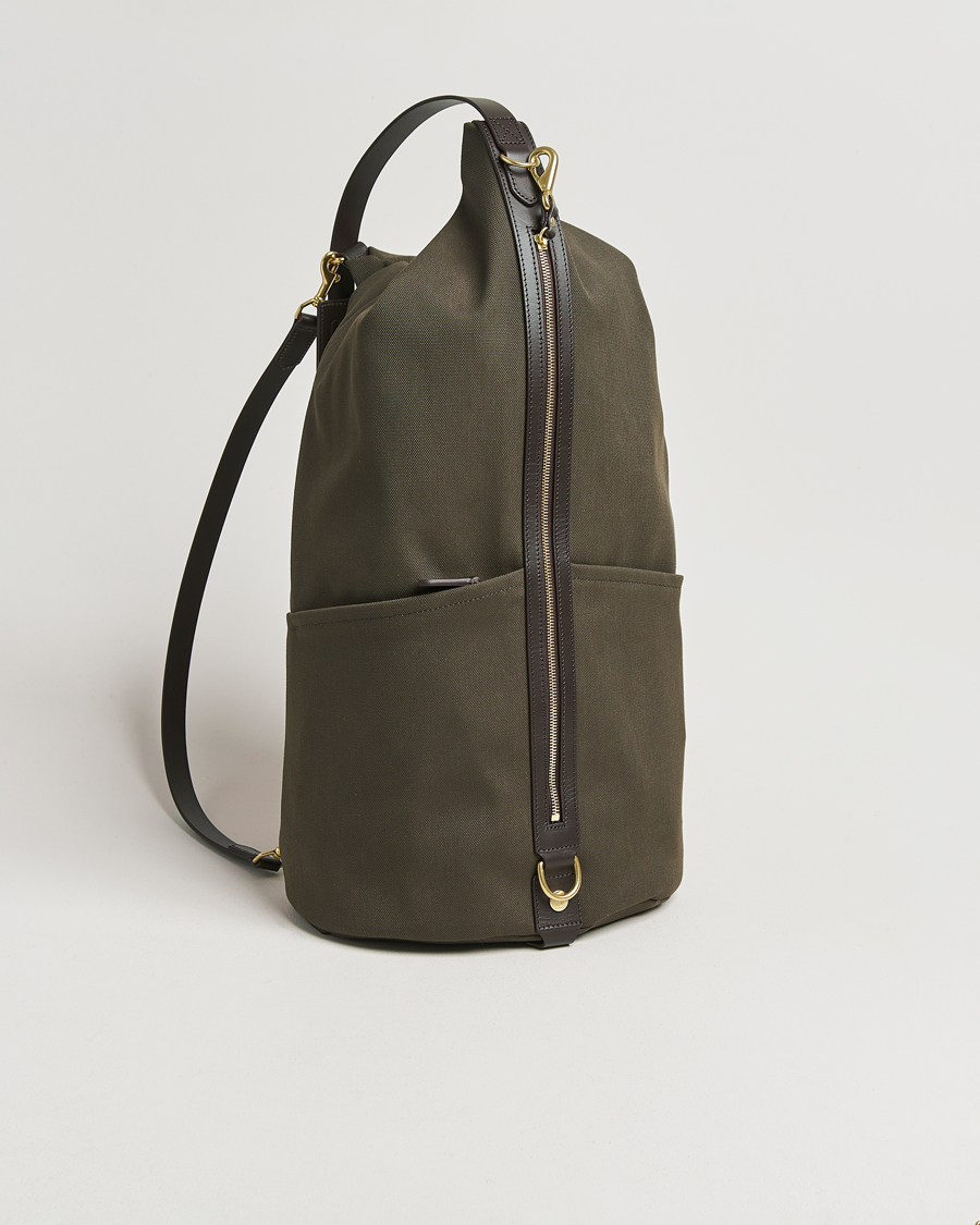 Uomini | Borse | Mismo | M/S Carpet Bag Army/Dark Brown