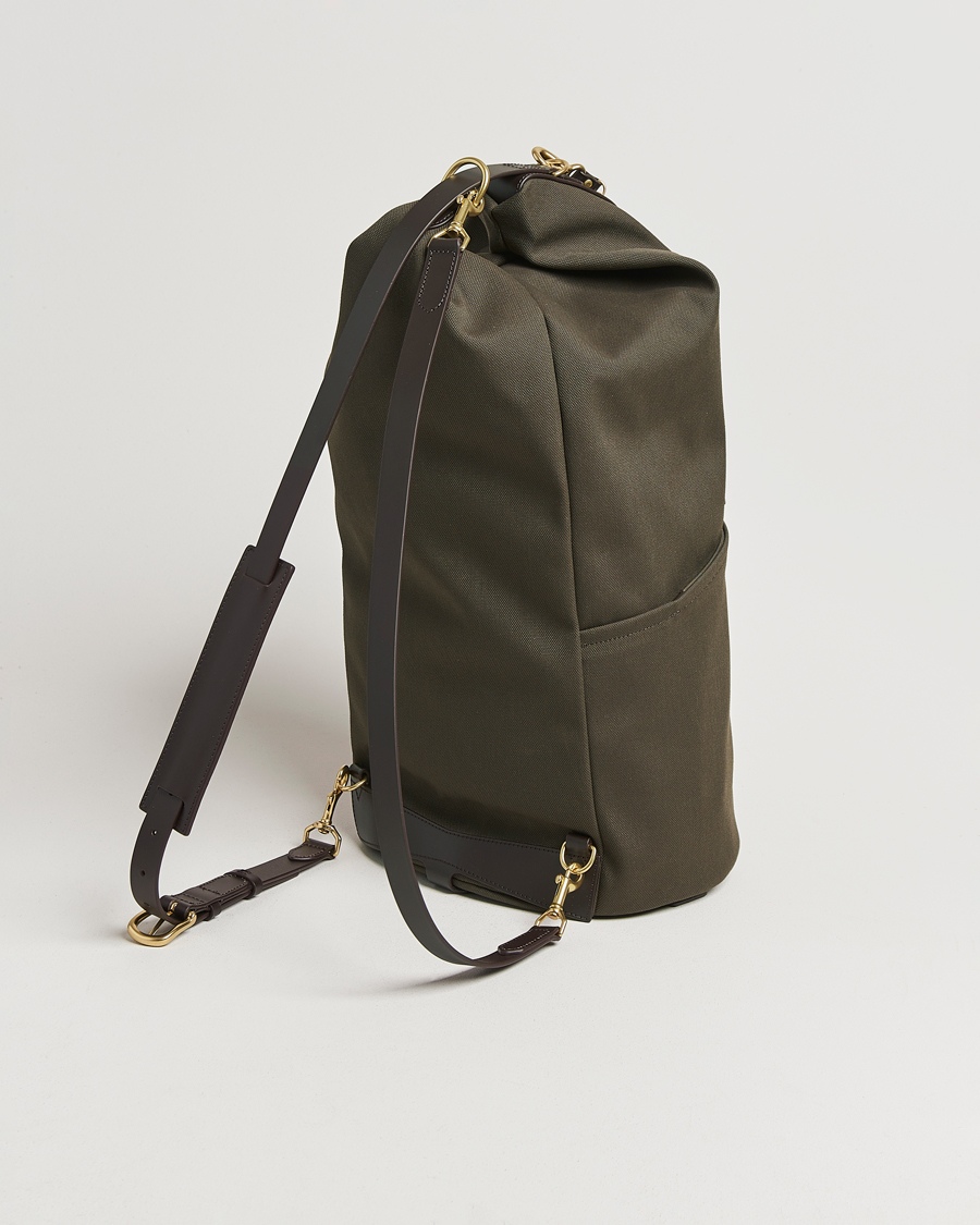 Uomini | Borse | Mismo | M/S Carpet Bag Army/Dark Brown