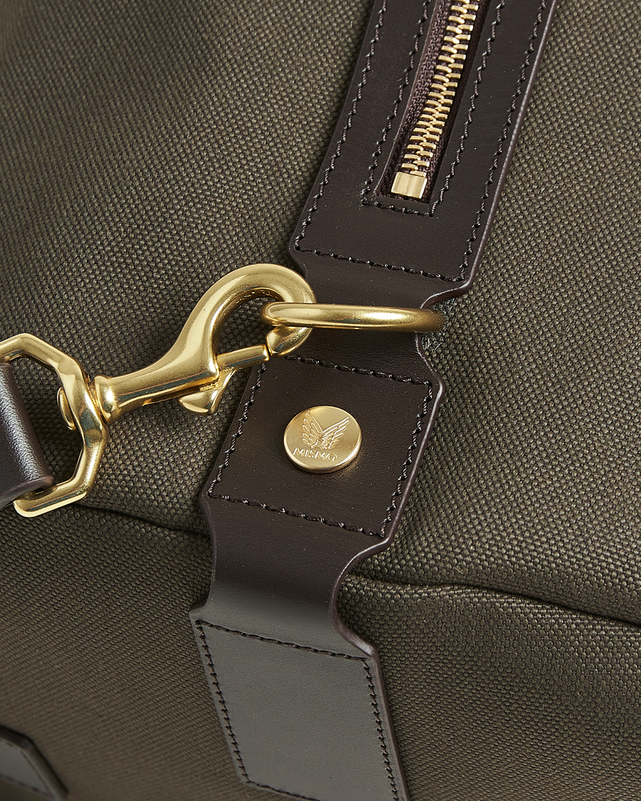 Uomini | Borse | Mismo | M/S Carpet Bag Army/Dark Brown