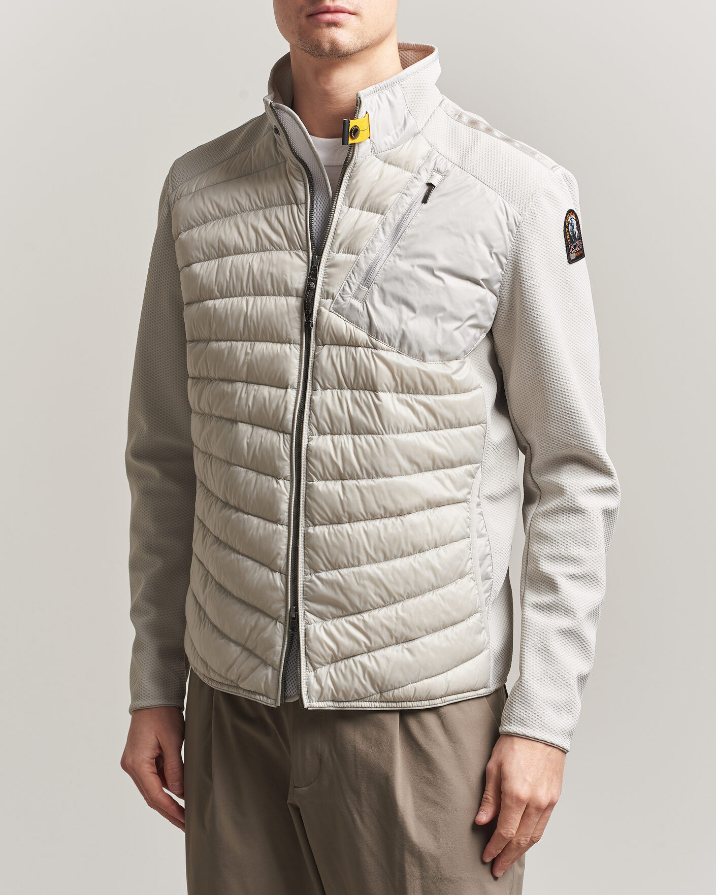 Uomini | Giacche | Parajumpers | Jayden Mesh Hybrid Jacket Ghiaccio