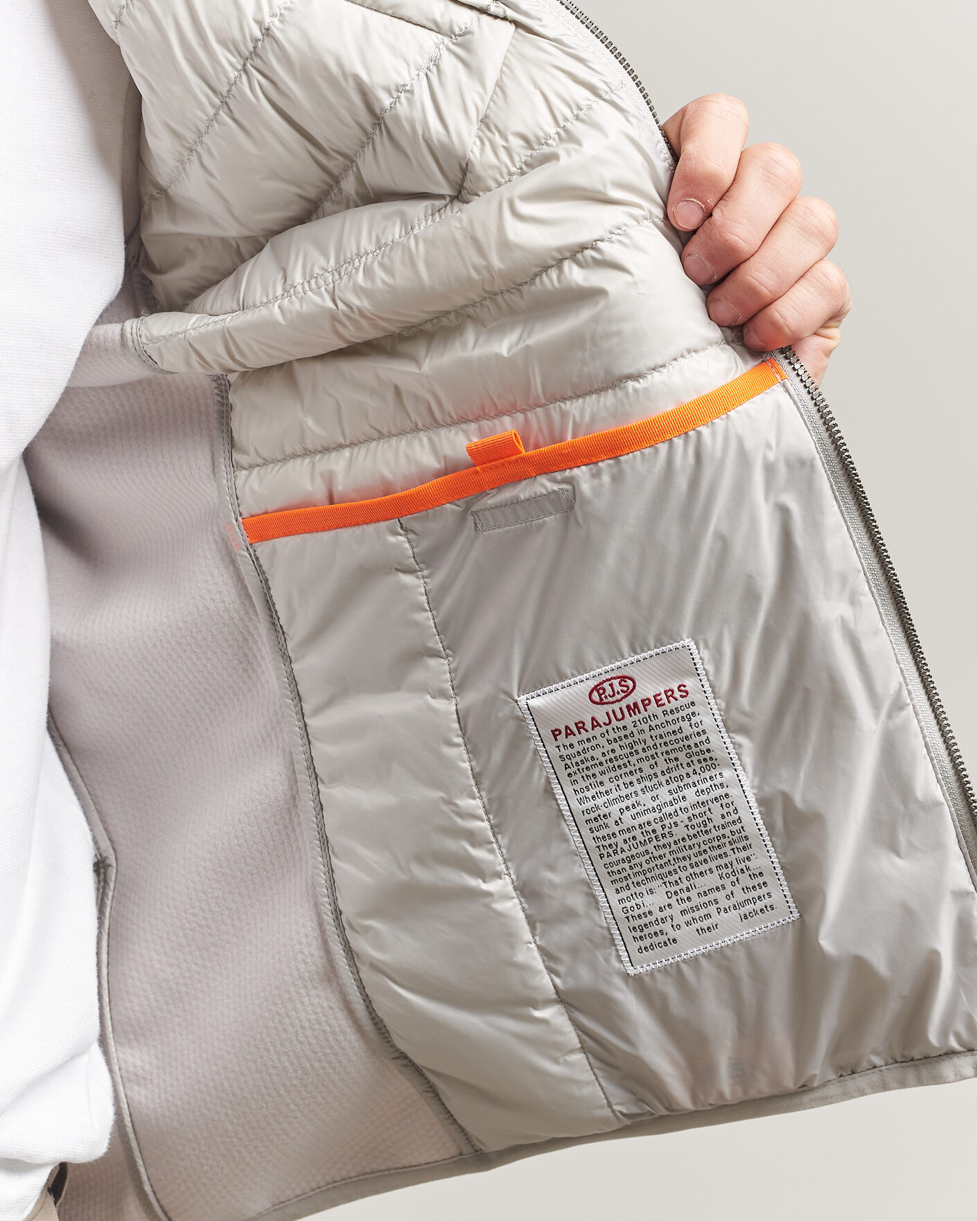 Uomini | Giacche | Parajumpers | Jayden Mesh Hybrid Jacket Ghiaccio