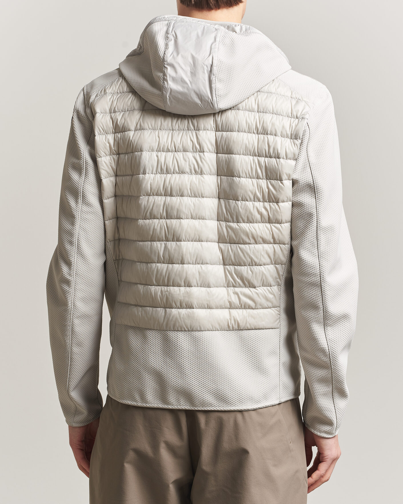 Uomini | Giacche | Parajumpers | Nolan Mesh Hooded Hybrid Ghiaccio